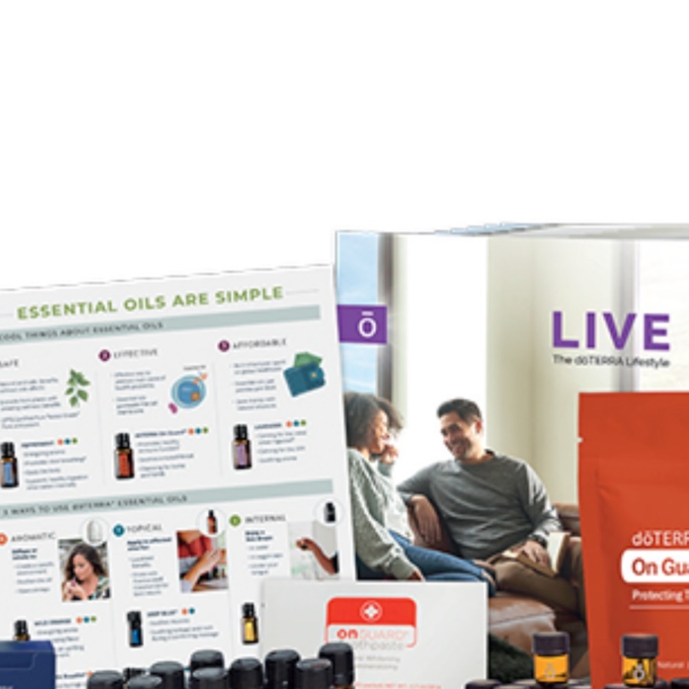 DoTERRA selling guides and class handouts. No oils, or products.